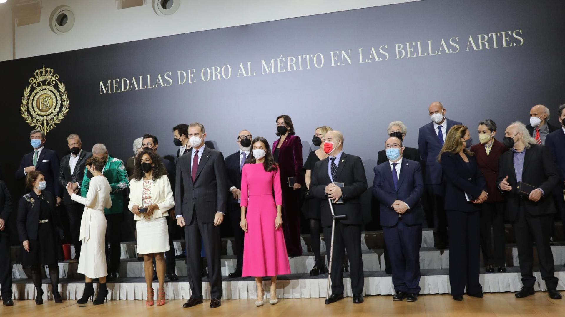 Fotos de la entrega de las Medallas de Oro en las Bellas Artes 2020 en Baluarte