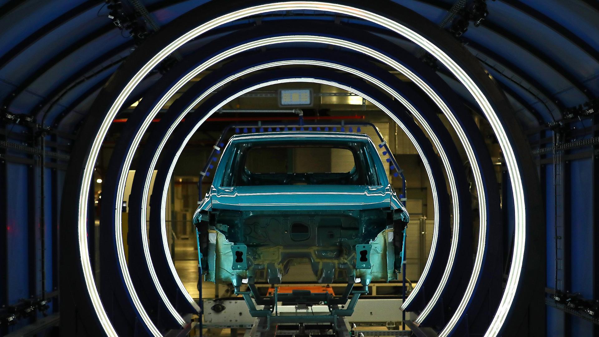 Imagen de archivo de la planta de Volkswagen de Pamplona
