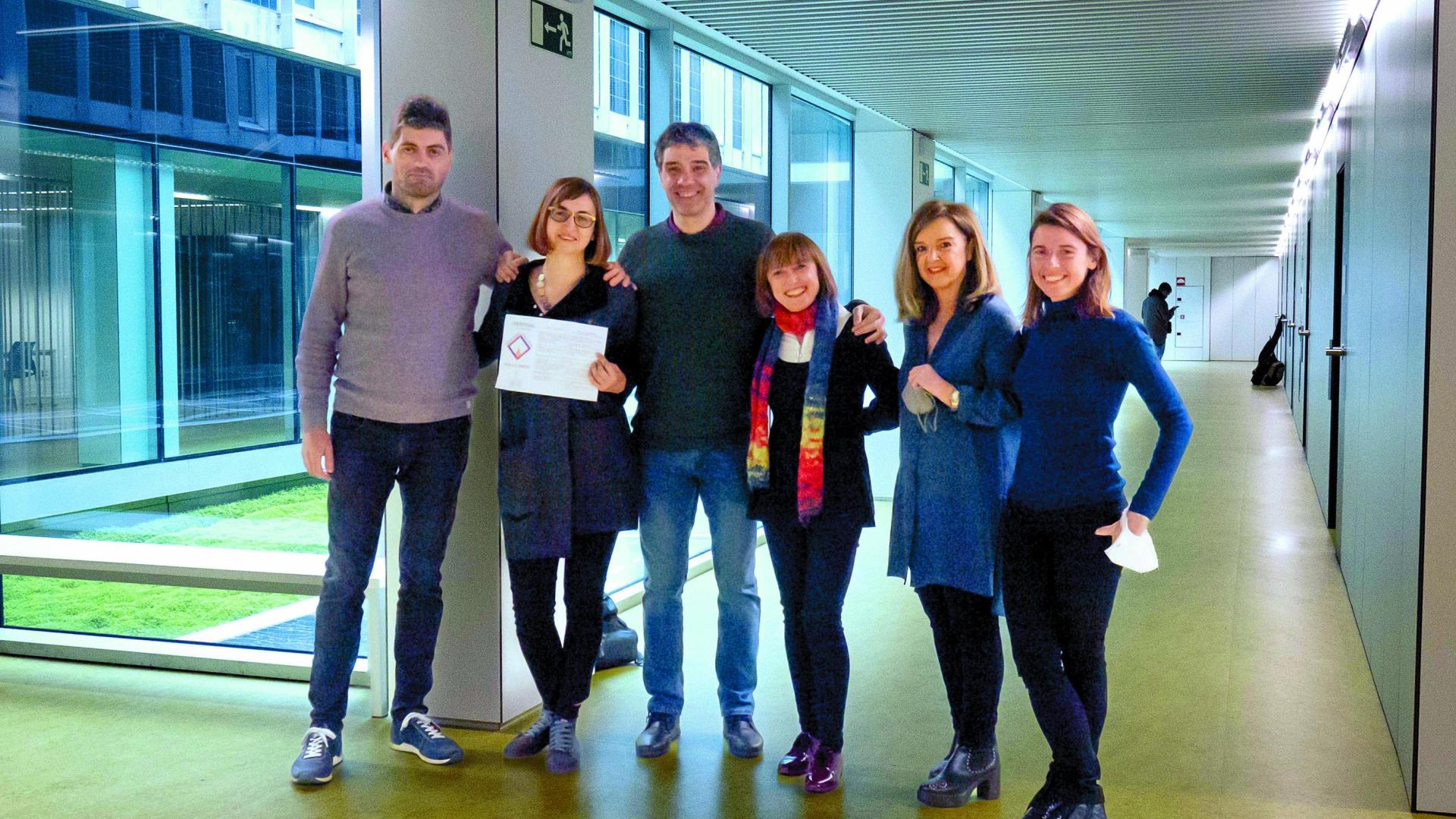 Grupo de profesores responsable del CSMN: Iván San Miguel, Carolina Queipo, Jokin Zabalza, Nekane Iturrioz, Carmen Arbizu y Clara Rico
