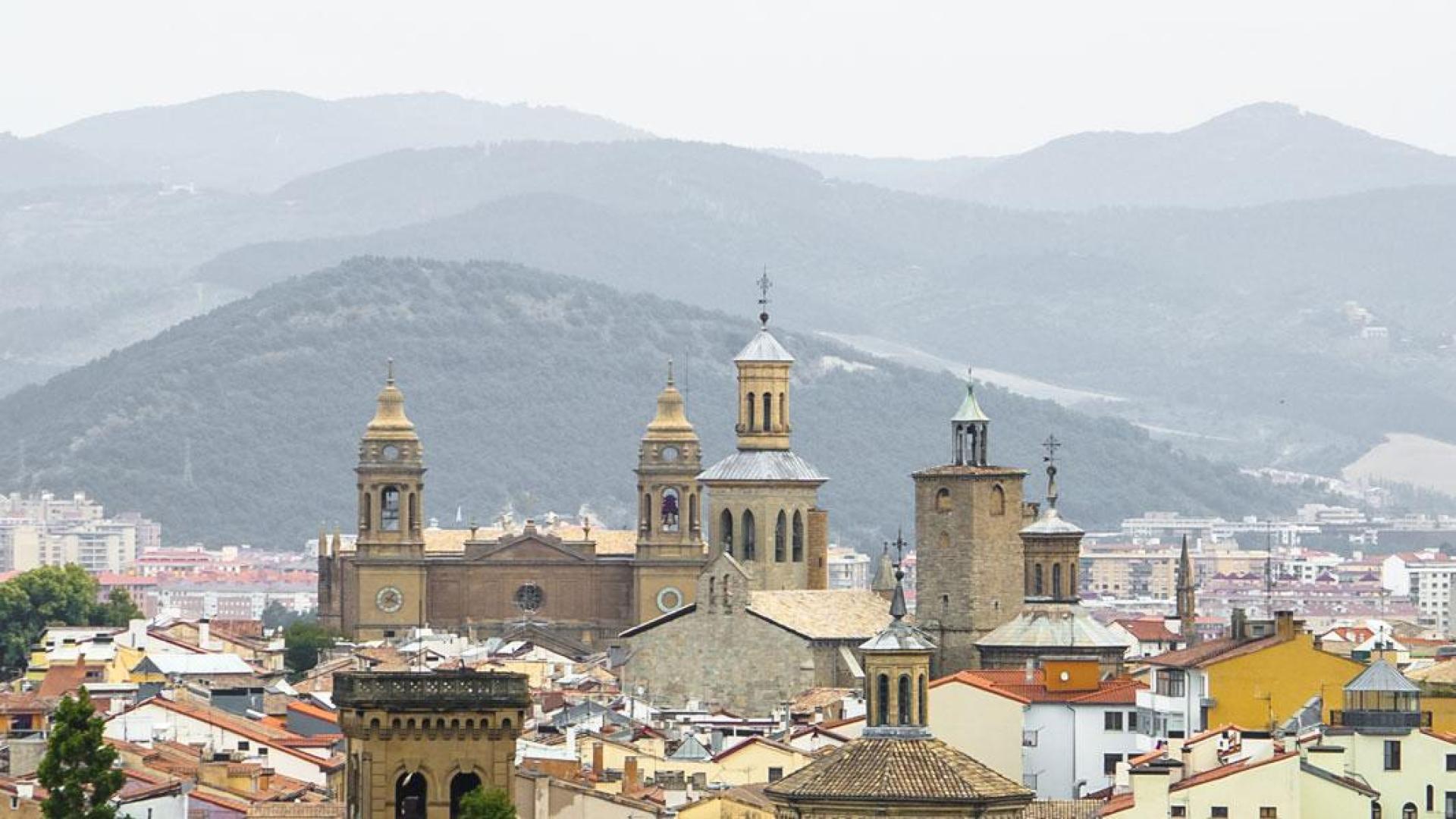 Vista general de Pamplona