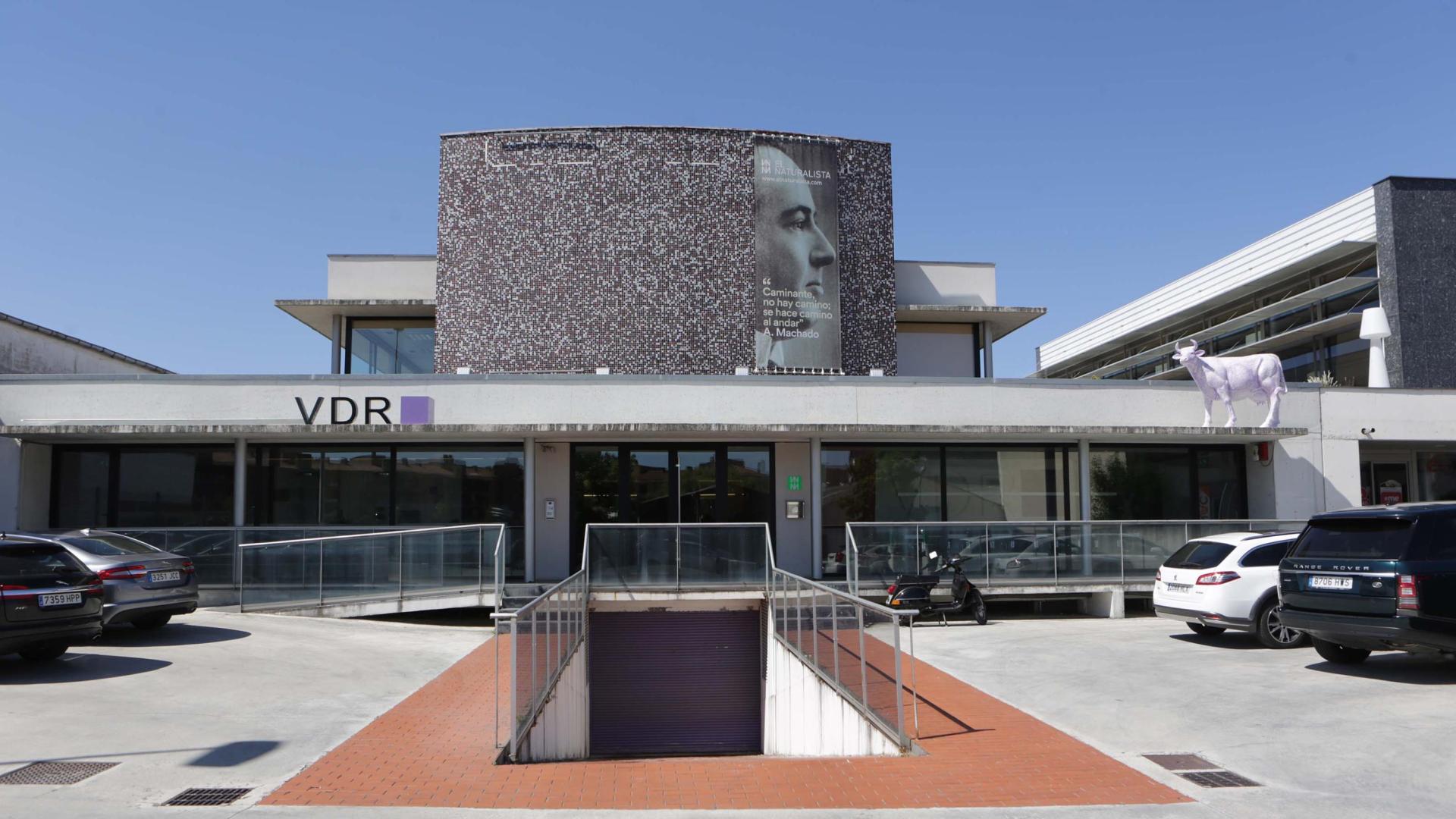Fachada de la empresa VDR Mutilva