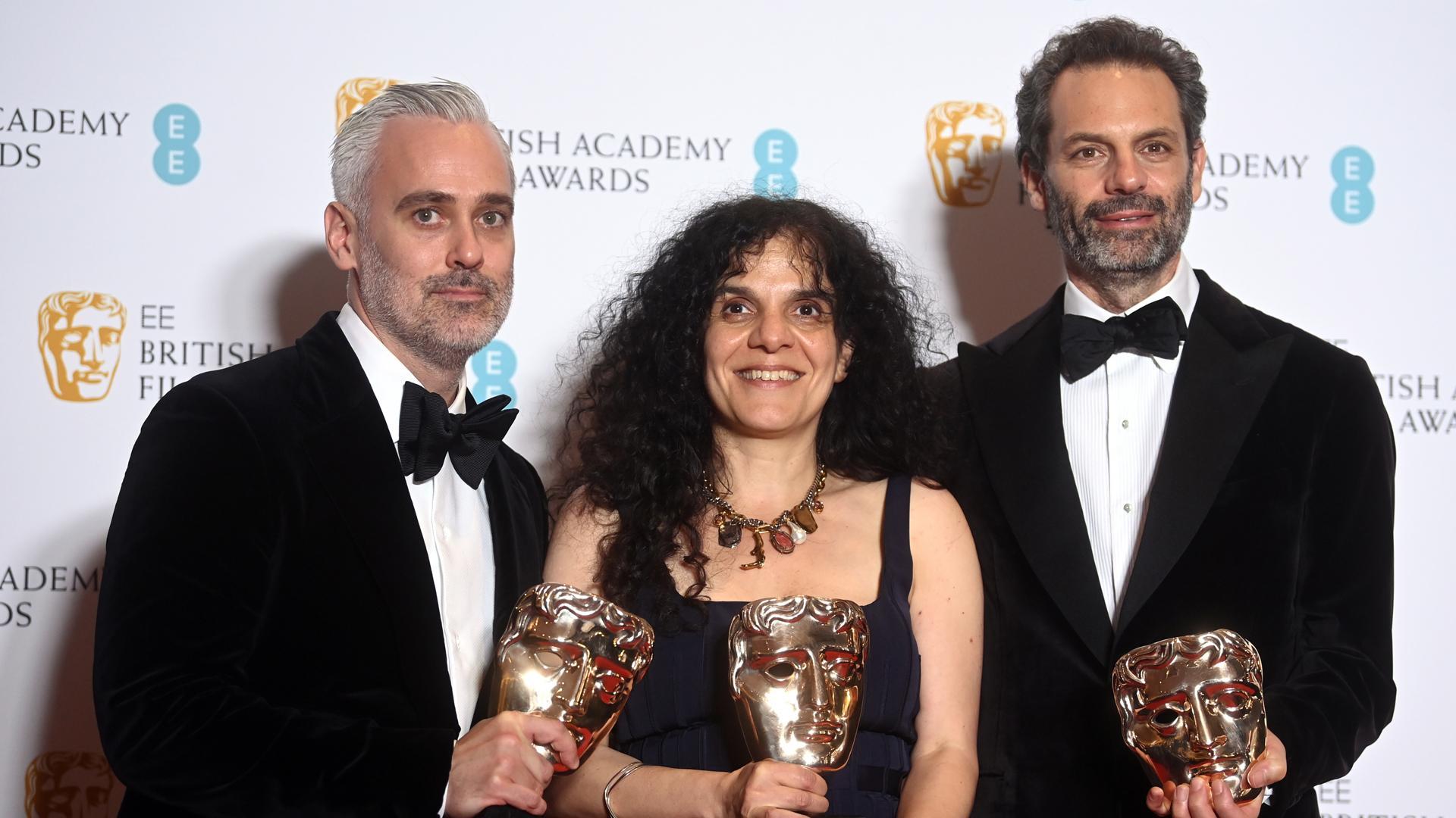 Iain Canning,Tanya Seghatchian y Emile Sherman, mejor película por 'El poder del perro'