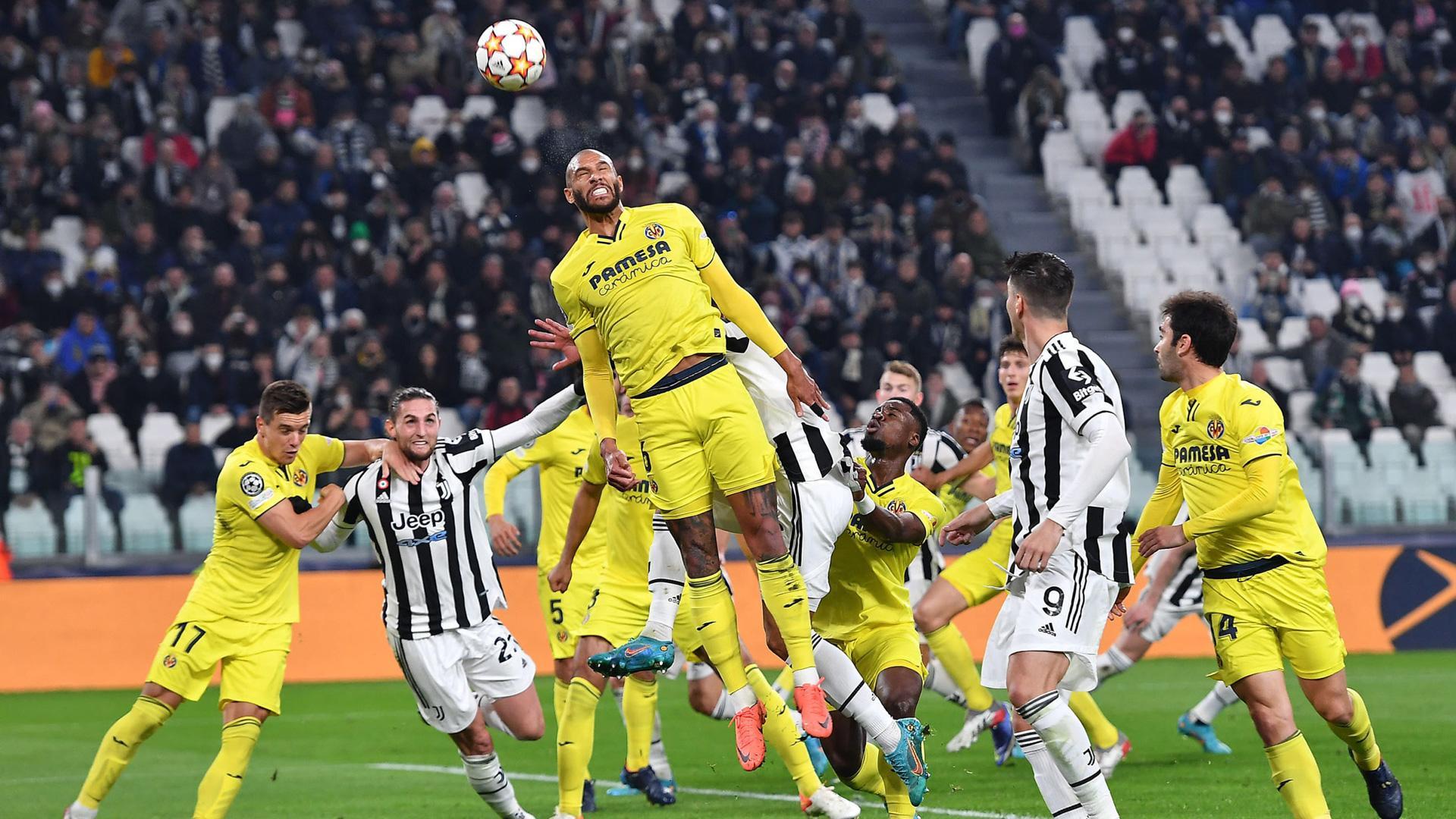 Duelo entre el Villarreal y la Juventus