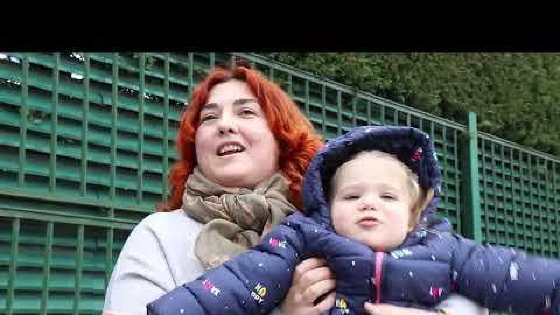 Miriam estaba embarazada de 8 meses cuando se contagió de covid. El 18 de marzo de 2020 dio a luz por cesárea e inmediatamente ingresó en la UCI cuatro semanas. Conoció a su hija por una foto.