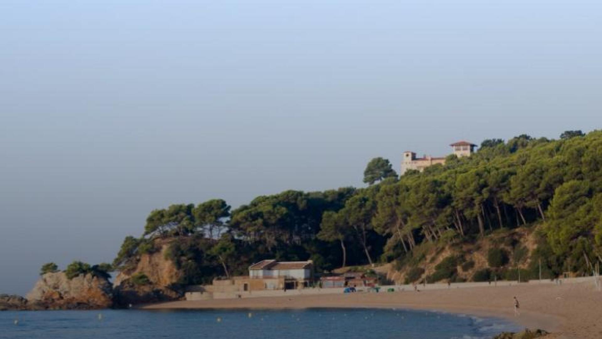 Playa de Fenals de Lloret de Mar en la que se produjo el ahogamiento