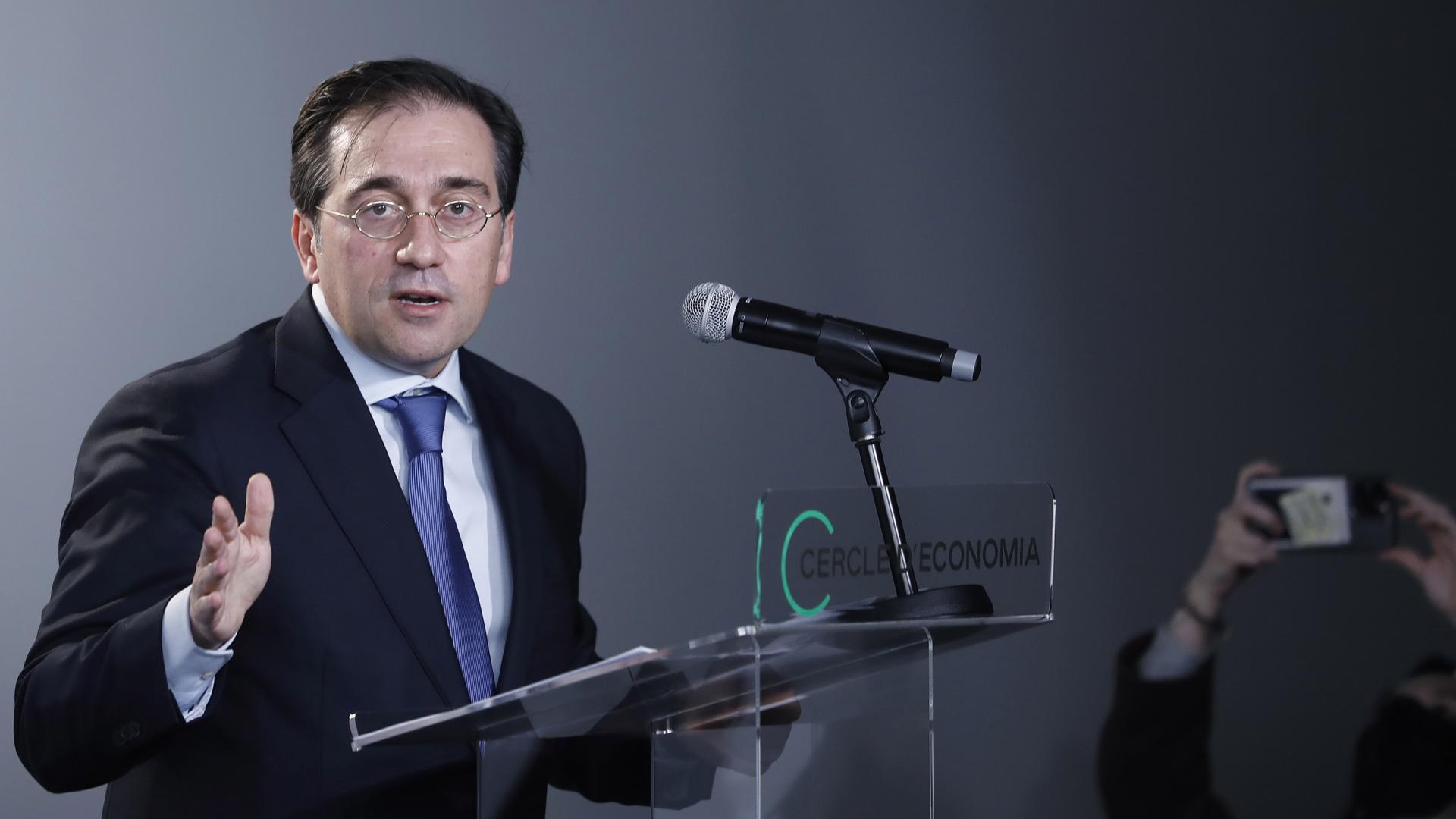 José Manuel Albares, ministro de Asuntos Exteriores, UE y Cooperación