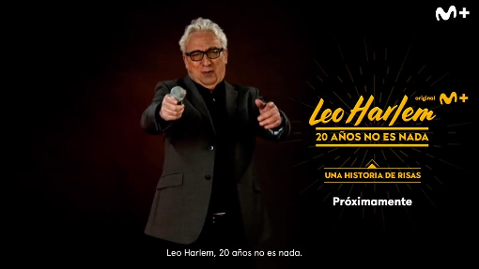 Leo Harlem realiza un repaso de su carera en el espectáculo 'Leo Harlem, 20 años no es nada'