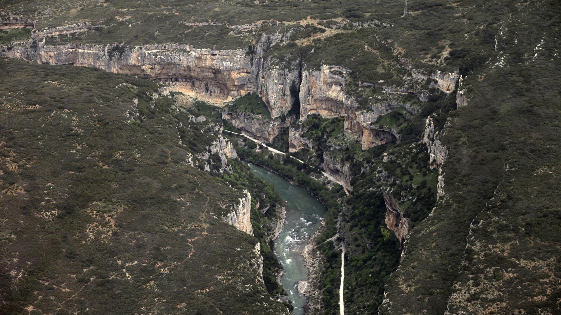 Vista de la Foz de Lumbier.