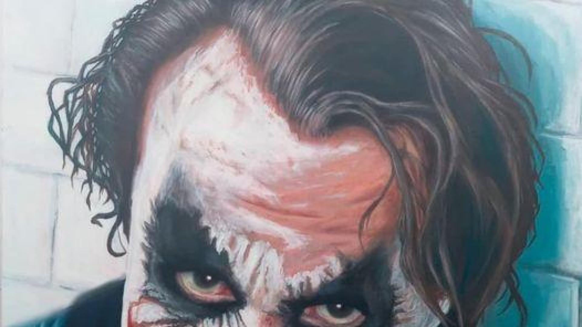 Obra titulada "Joker" del artista Julen Zubieta