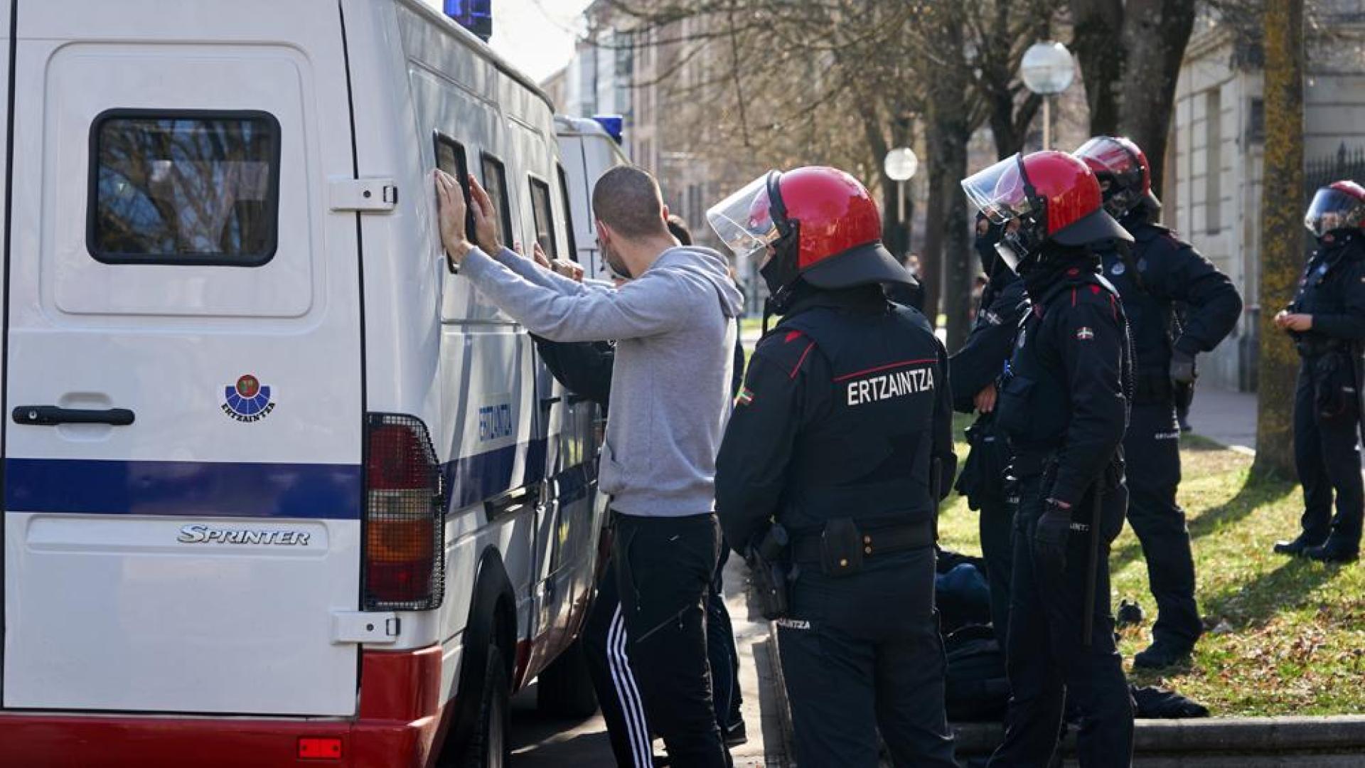 Incidentes en Vitoria