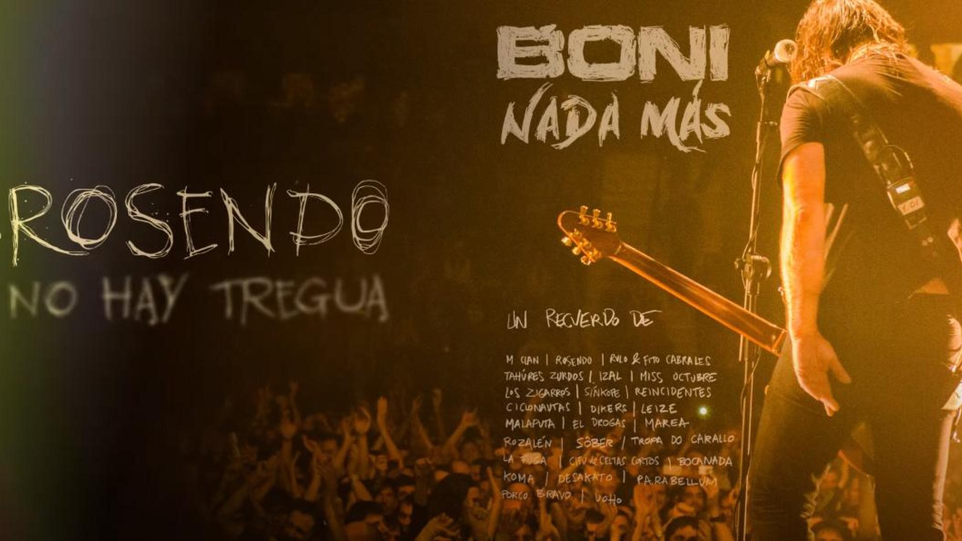 Rosendo versiona en acústico el tema 'No hay tregua' de Barricada para el disco de homenaje a Boni