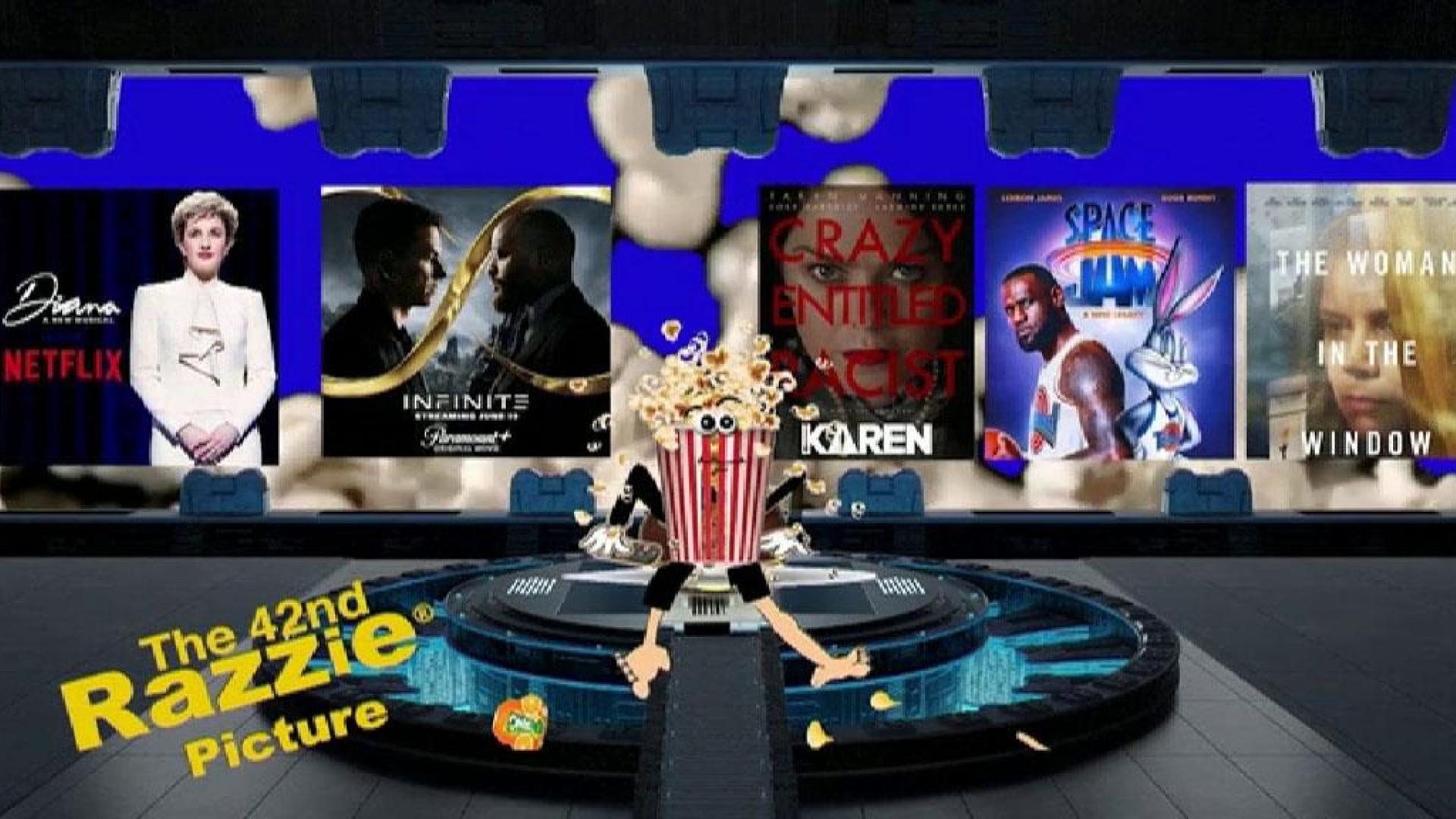 Puntuales, como siempre, llegan los Razzie para poner en vergüenza a las peores películas del año. Esta 42 edición ha tenido dos protagonistas: ‘Diana, el musical’ y la secuela de’ Space Jam’.