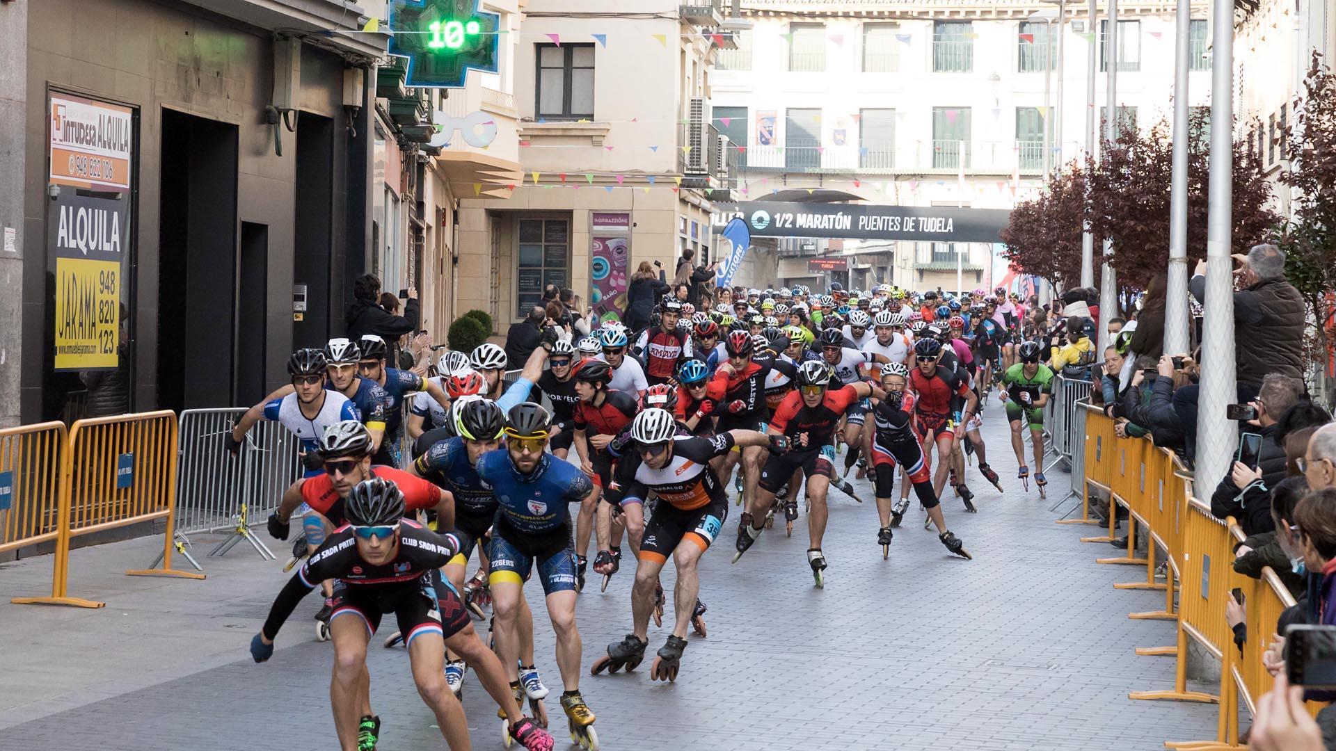 Roller Media Maratón Puentes de Tudela