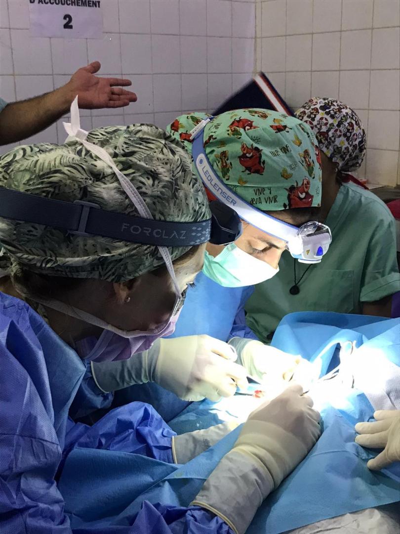 Cirujanos de la ONG Hope & Progress en Senegal, en noviembre de 2021