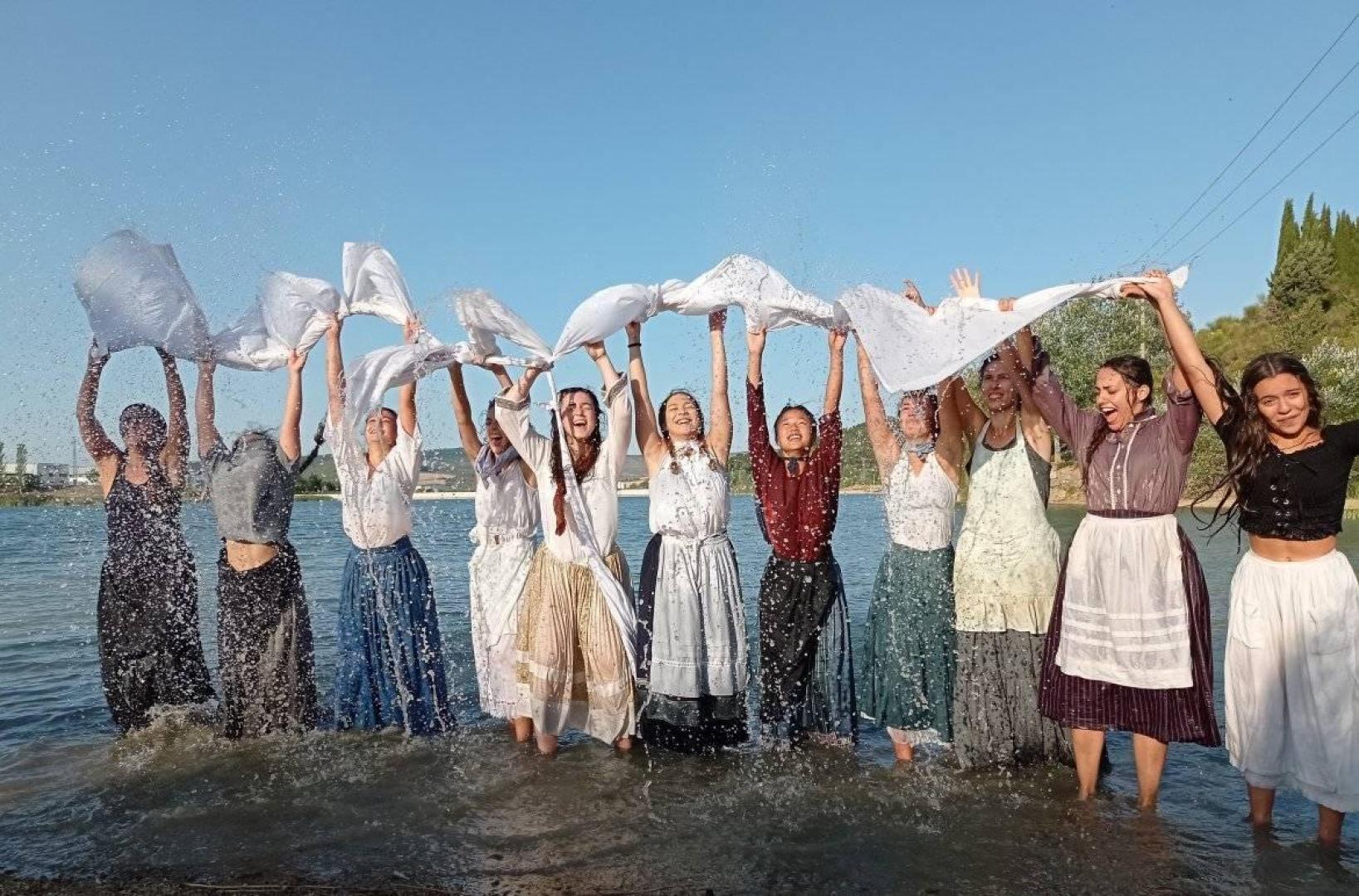 Escena de 'Yerma', propuesta que la compañía Zuk Dance estrenará el 22 de abril en Zizur Mayor.