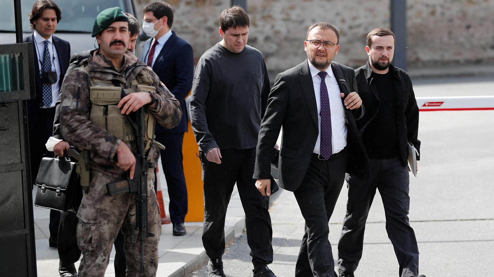 Mykhailo Podolyak, negociador ucraniano en Estambul