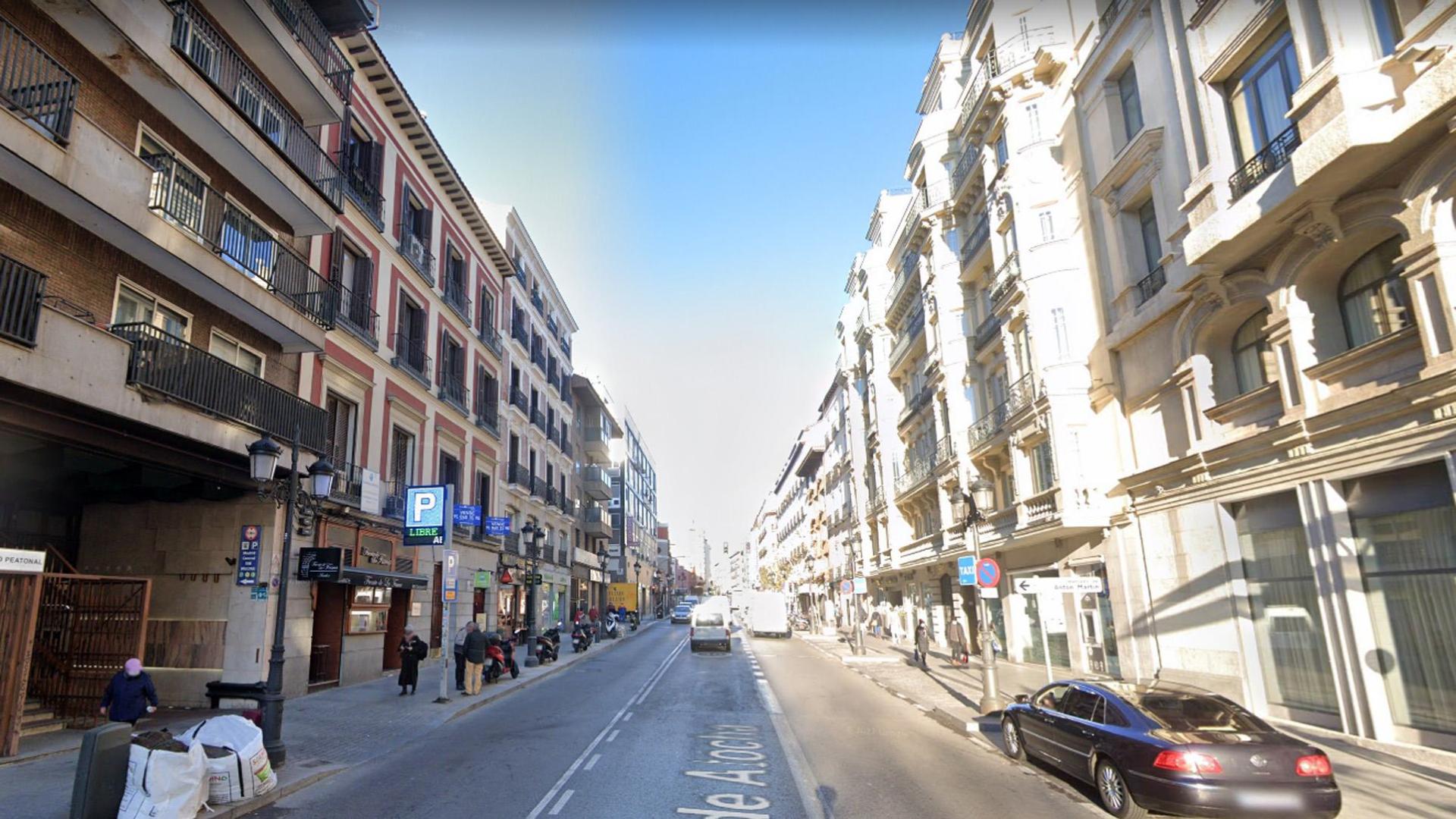 Calle Atocha de Madrid