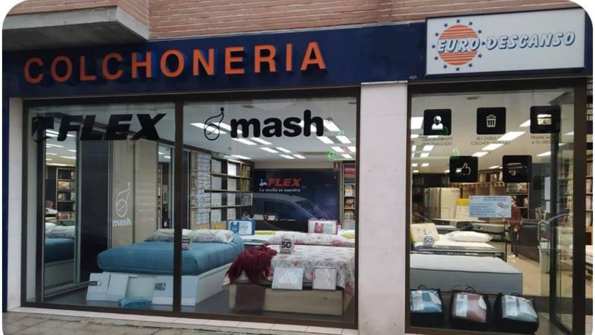 Colchonería Eurodescanso en la calle La Fuente 7 de Burlada