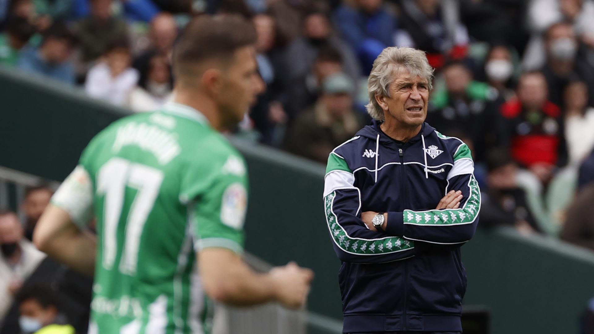 Manuel Pellegrini, entrenador del Betis