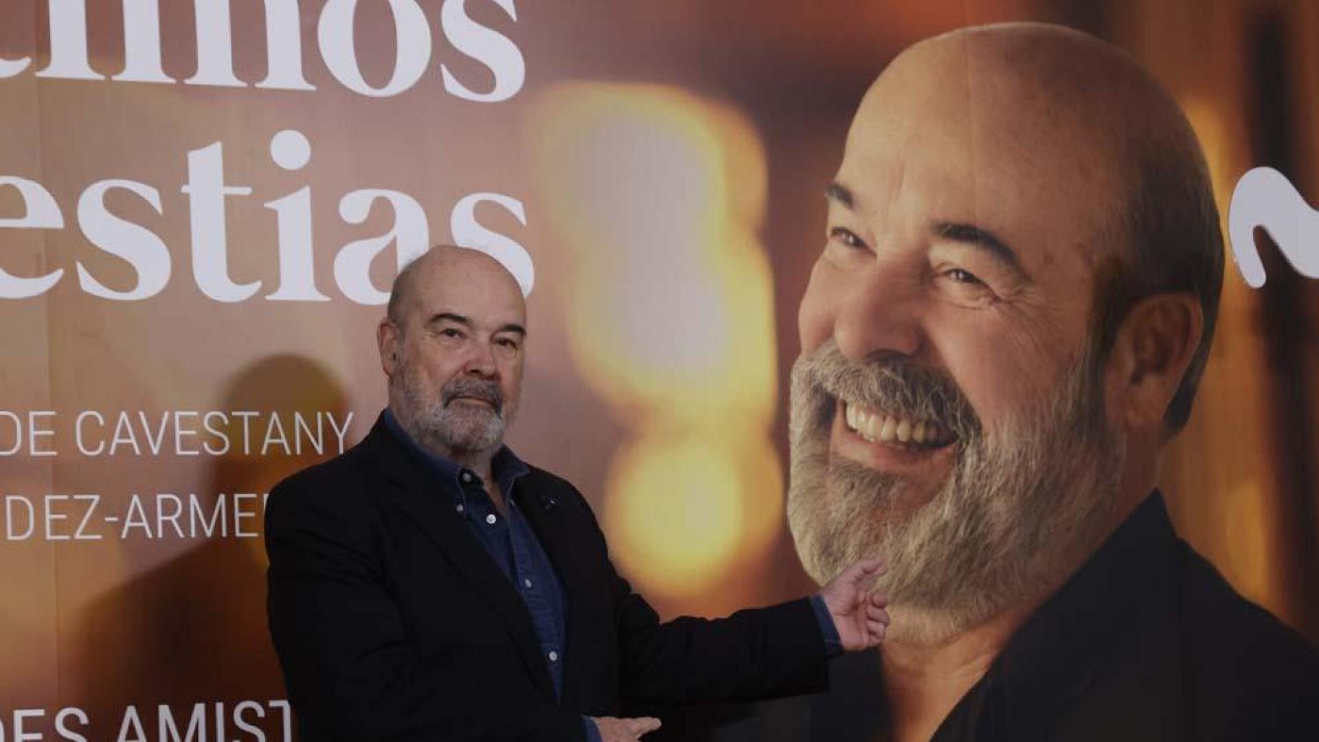 Antonio Resines, durante la presentación de su nueva serie