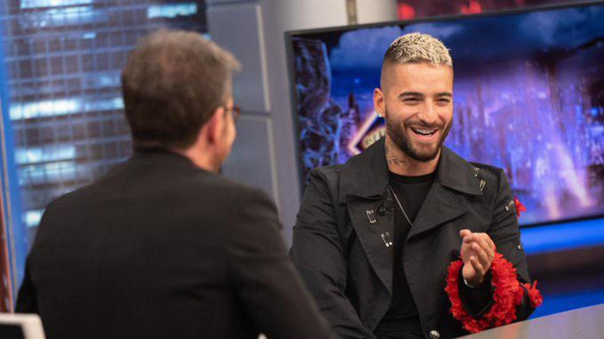 Maluma, en su visita a 'El Hormiguero'