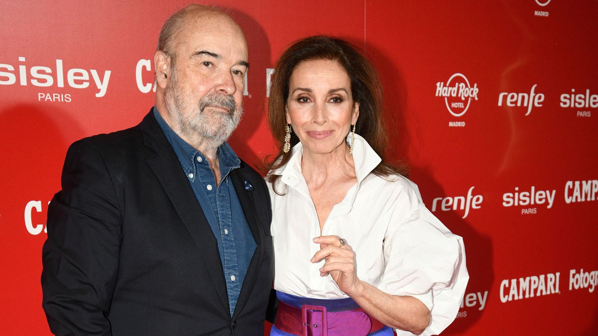 Antonio Resines y Ana Belén, en la gala de los Fotogramas de Plata