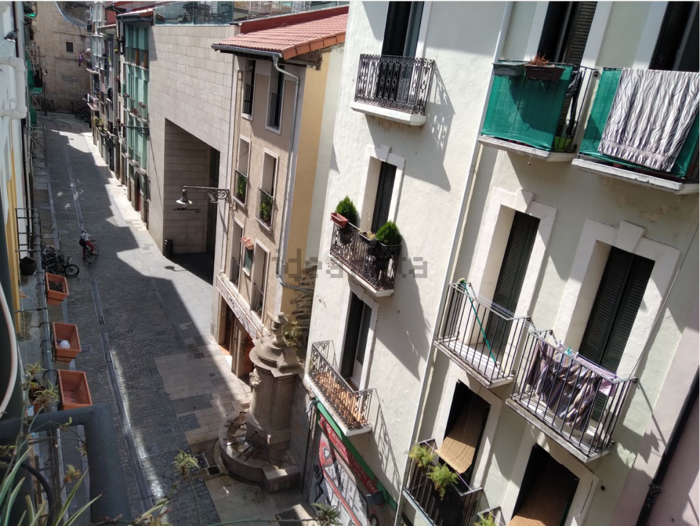 Vistas desde el balcón de la propiedad