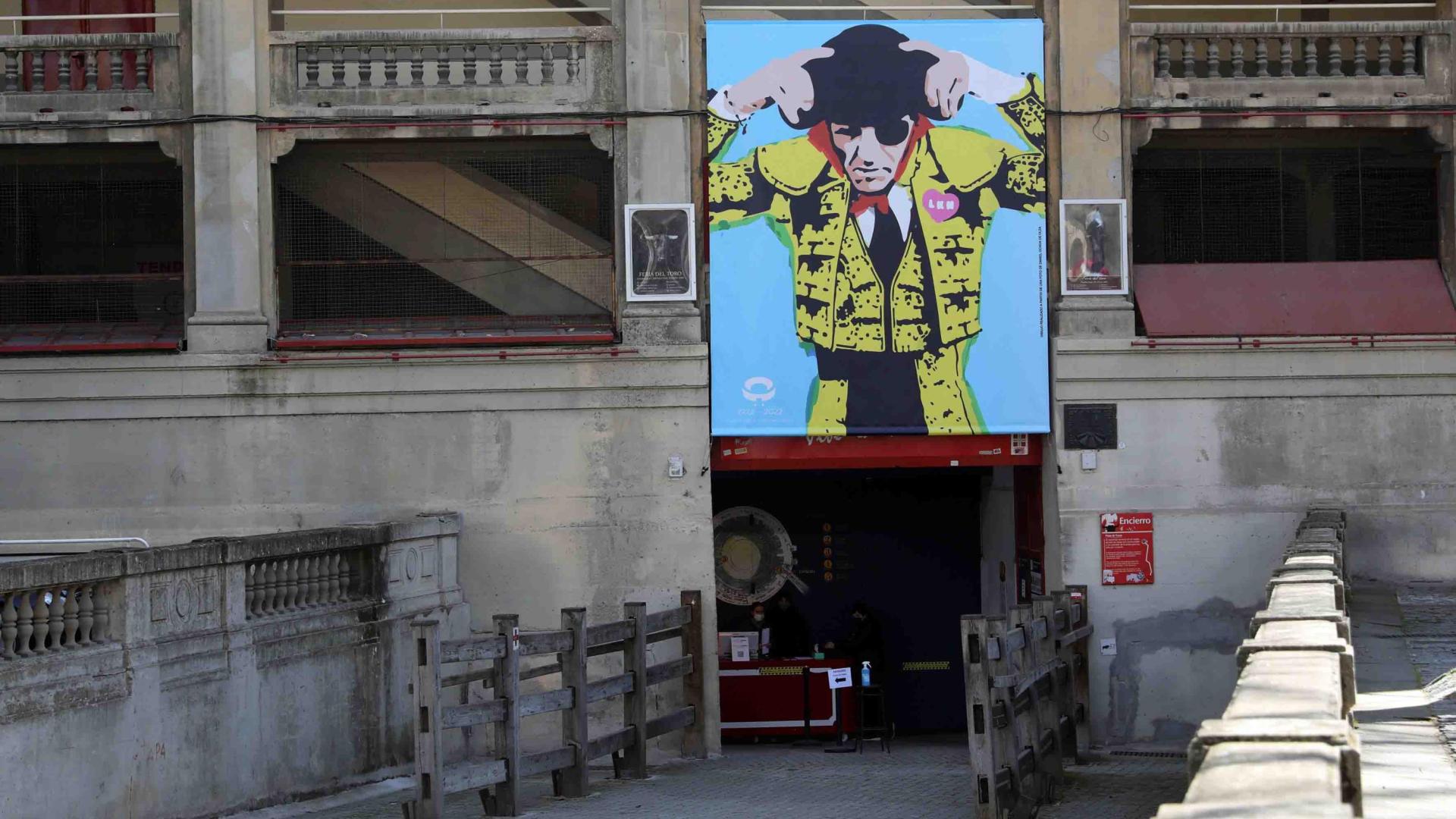 Nuevo cartel en la plaza de toros de Pamplona