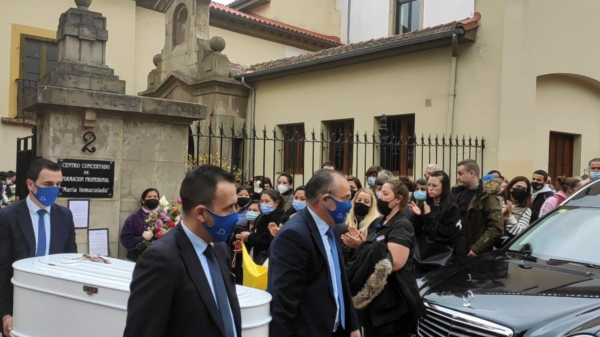 El funeral de Erika Yunga se ha celebrado en la Capilla de la Religiosas de María Inmaculada,

EUROPA PRESS

07/04/2022