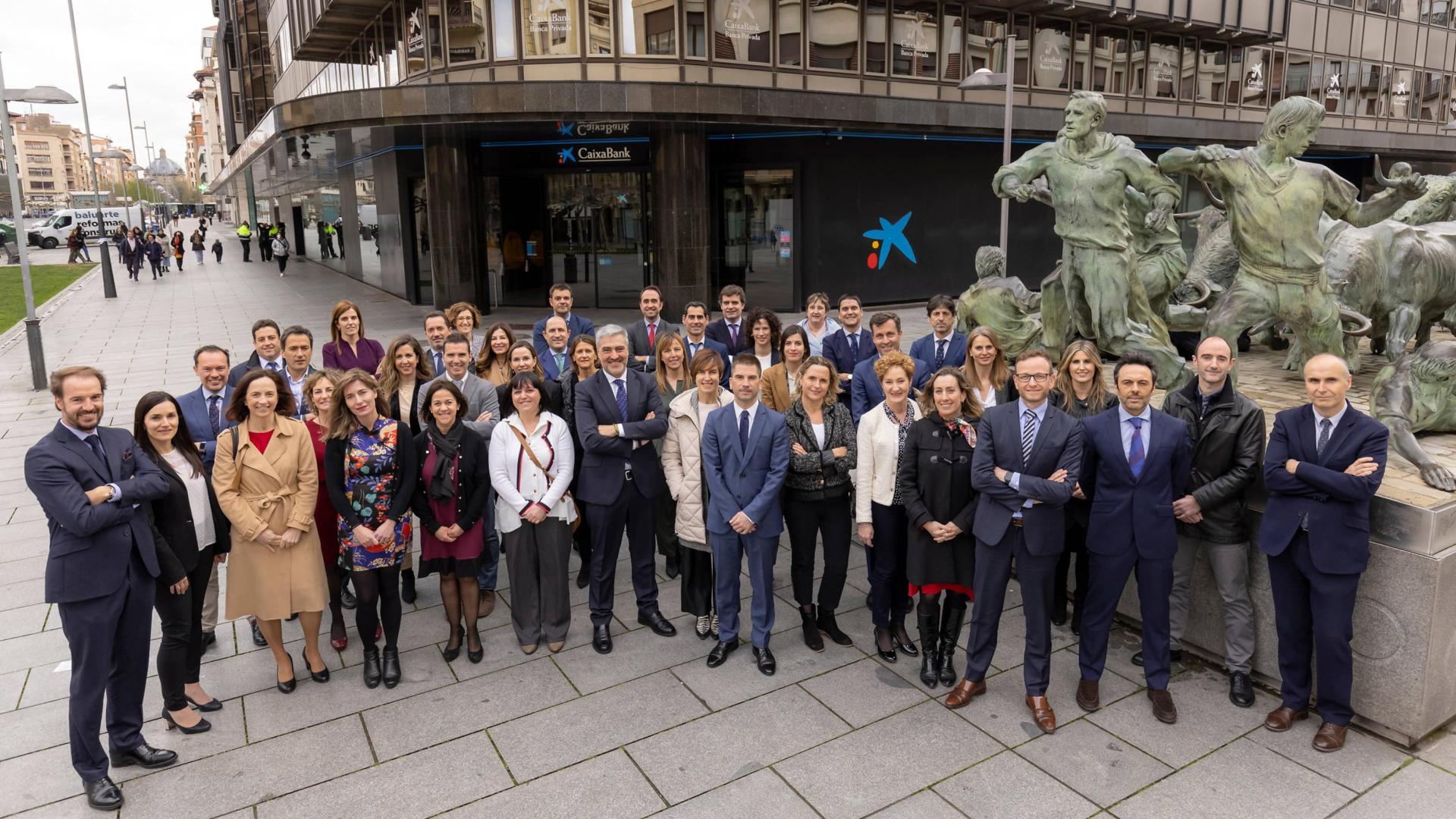 CaixaBank Banca Privada cuenta con más de 40 profesionales al servicio de la Comunidad Foral de Navarra para este segmento de negocio