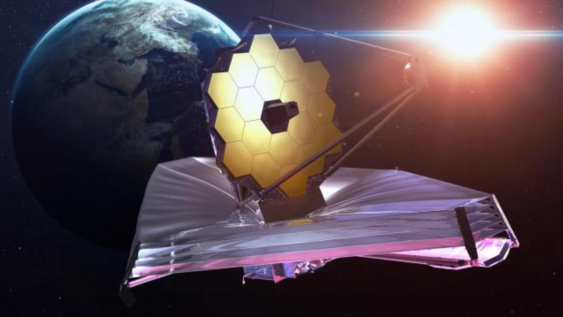 El telescopio espacial James Webb.