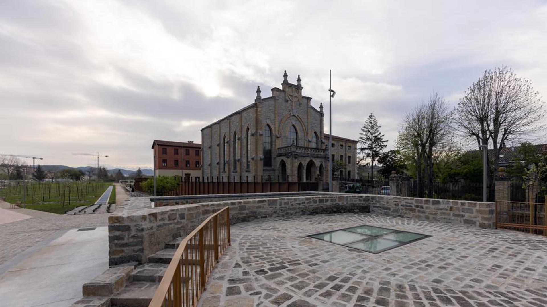 Nuevo parque Camino de Santiago, de la Txantrea