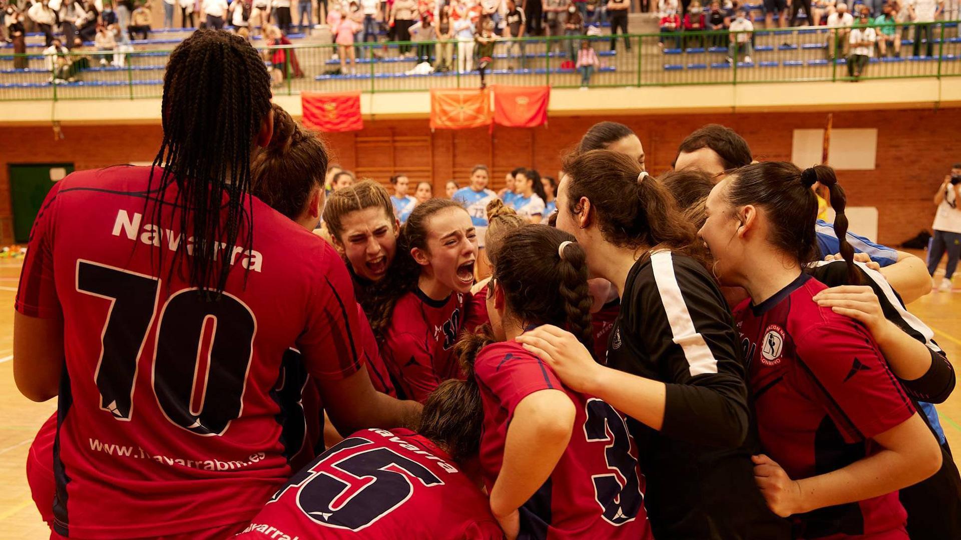 La selección navarra cadete pondrá hoy en la final el broche a un brillante Campeonato de España