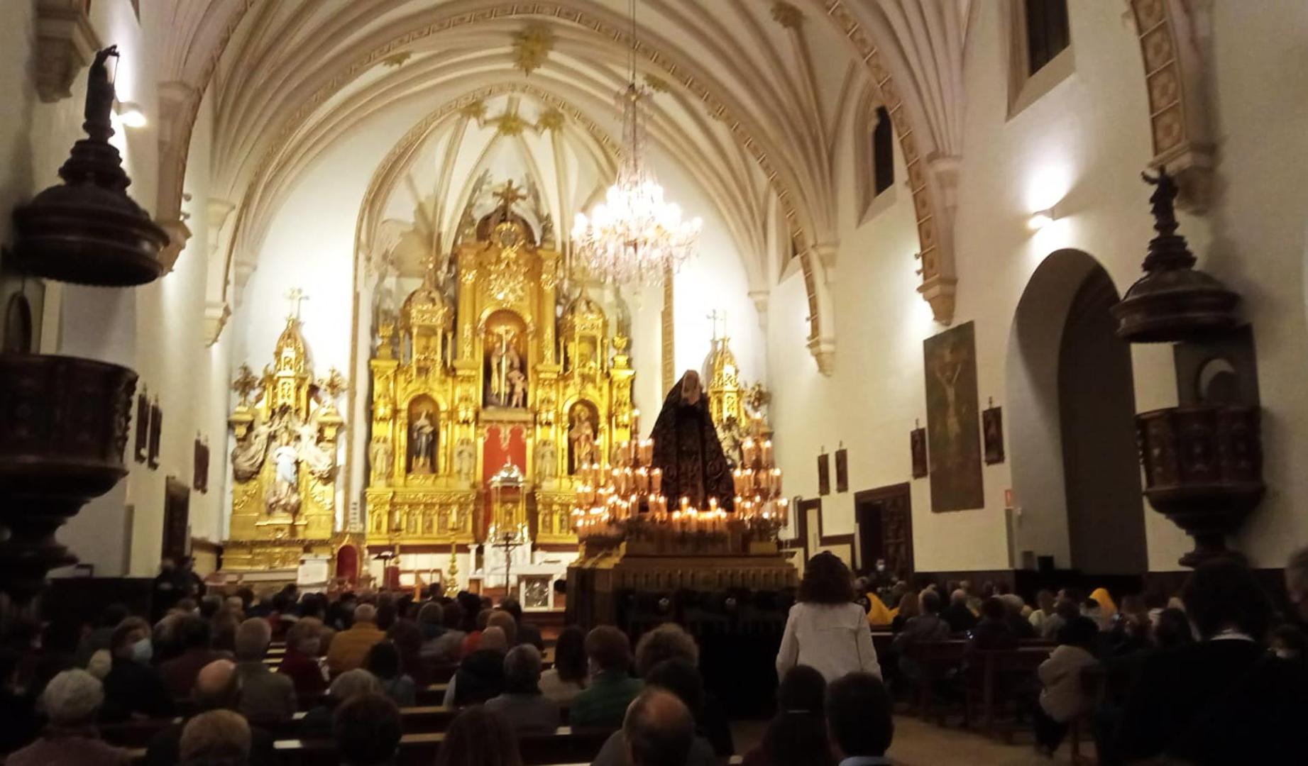 Procesión del Santo Entierro de la Semana Santa 2022 en Pamplona