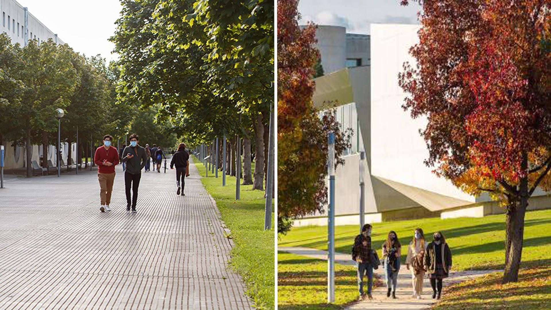 Imágenes de la UPNA y la UNAV