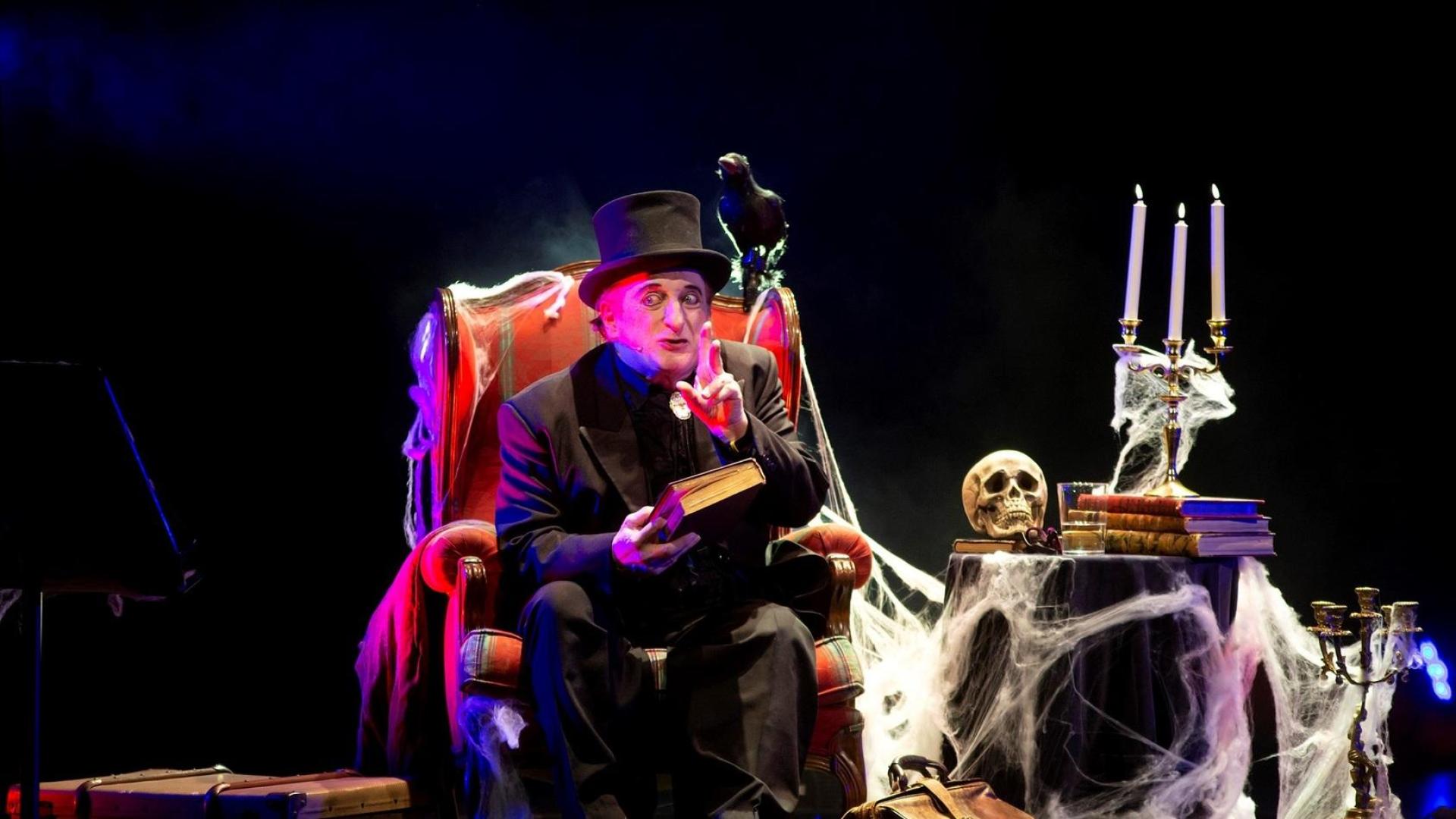 Javier Gurruchaga durante su obra