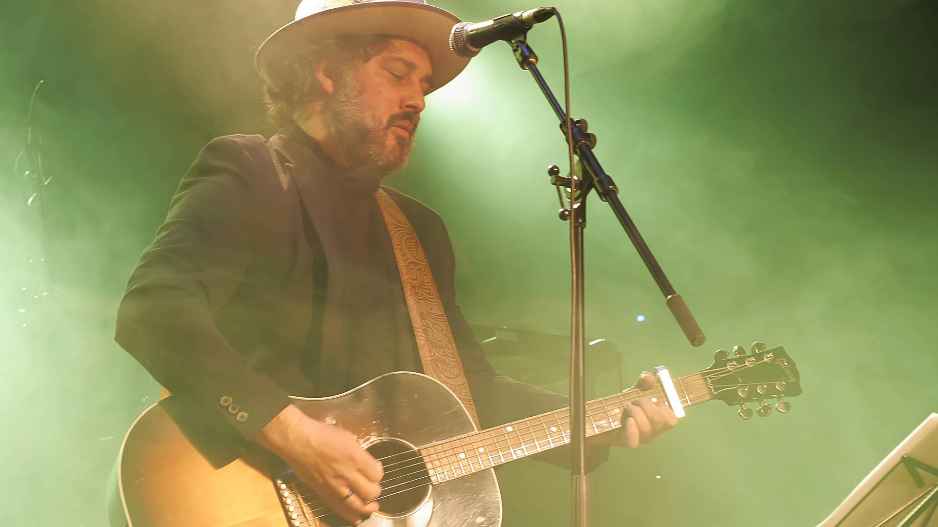 Jabi Izurieta, en la sala Tótem donde actuó en marzo como telonero de Depedro