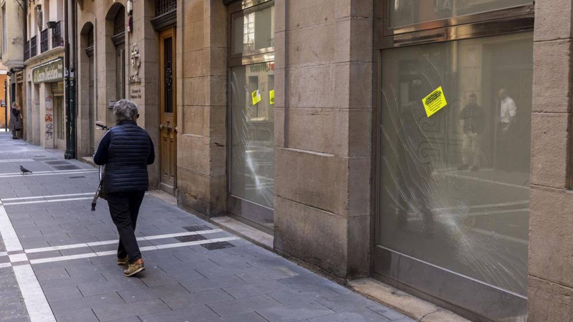 Las huellas del ataque son visibles