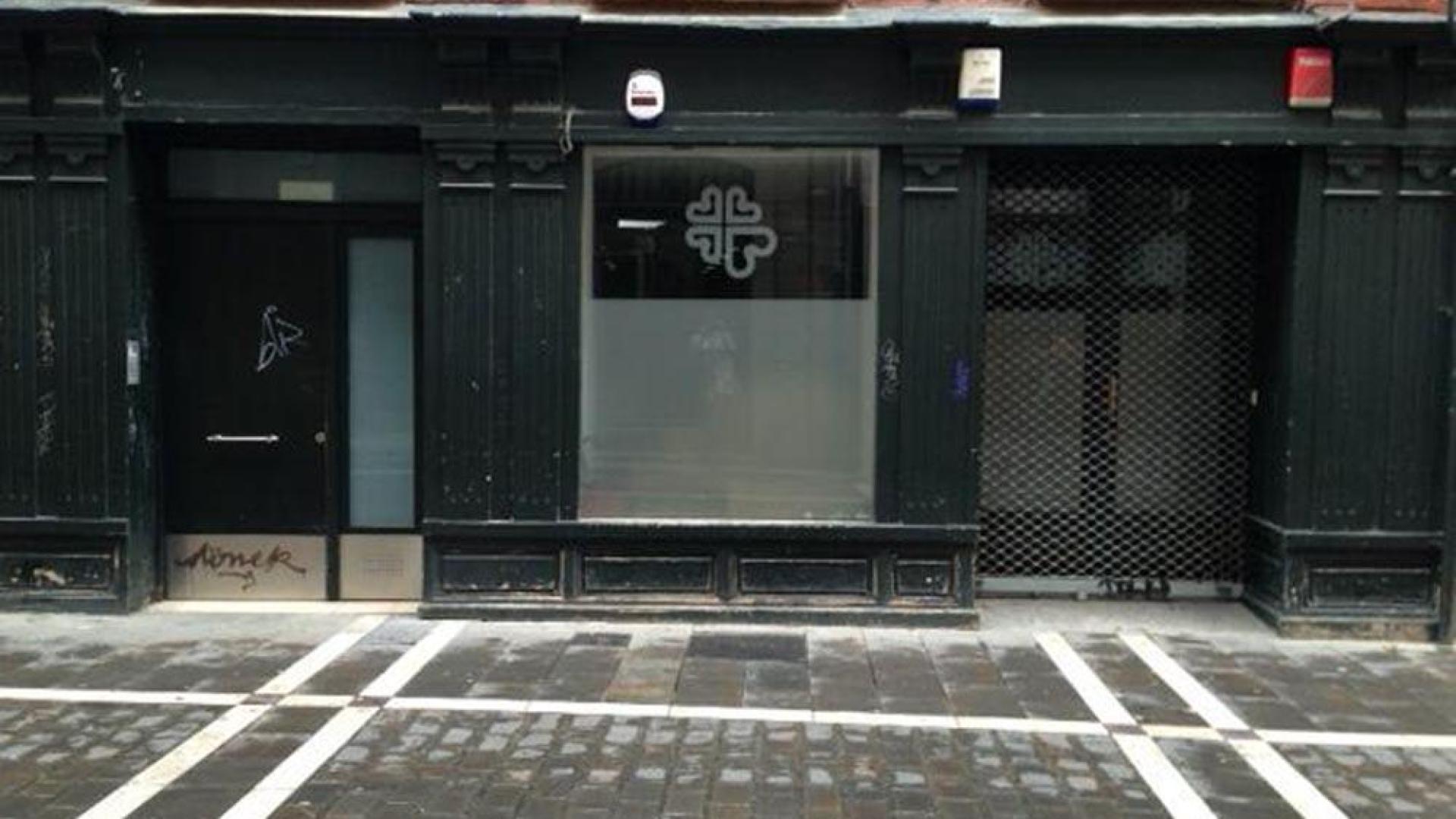 Sede de Cáritas en Pamplona, en la calle San Antón