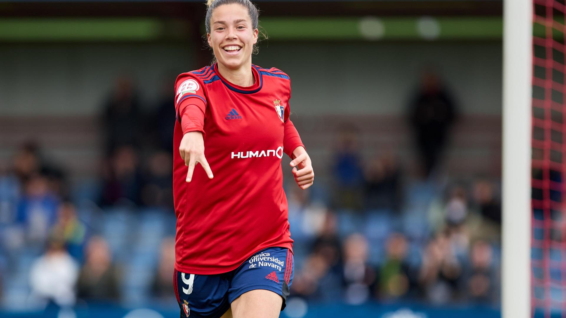 María González, Ibra, celebra el pasado domingo el 3-0 ante el Zaragoza