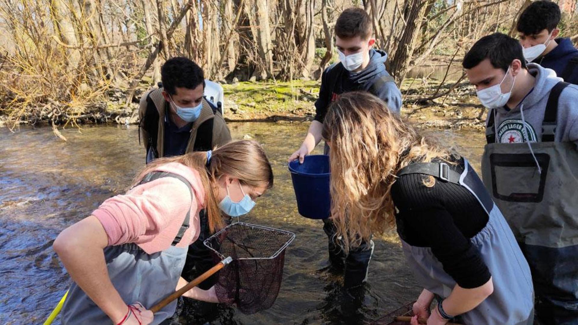 Censo de peces realizado en febrero de 2022 en el marco del #LabMeCrazy! Science Fil