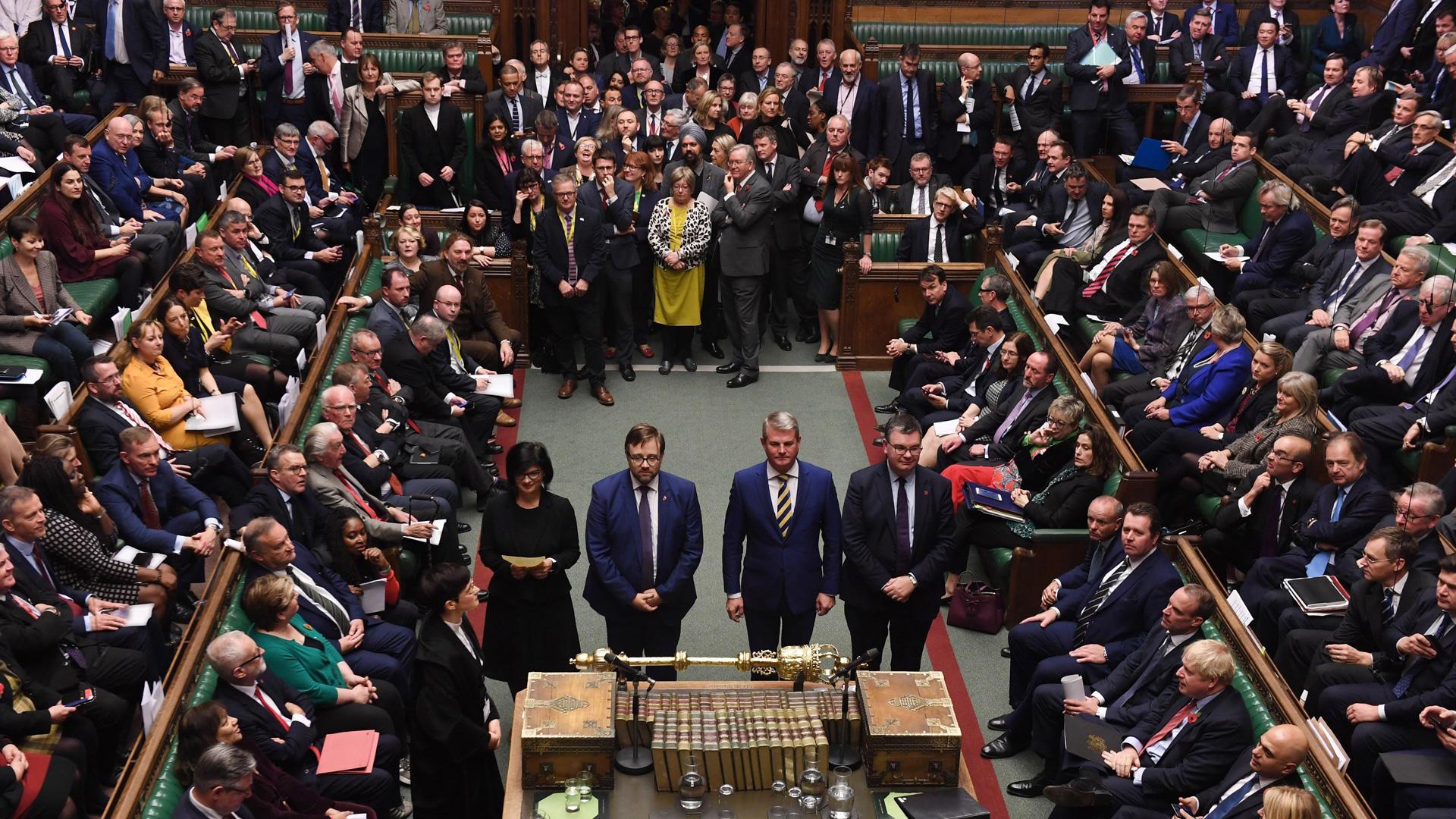 Imagen de archivo del Parlamento del Reino Unido
