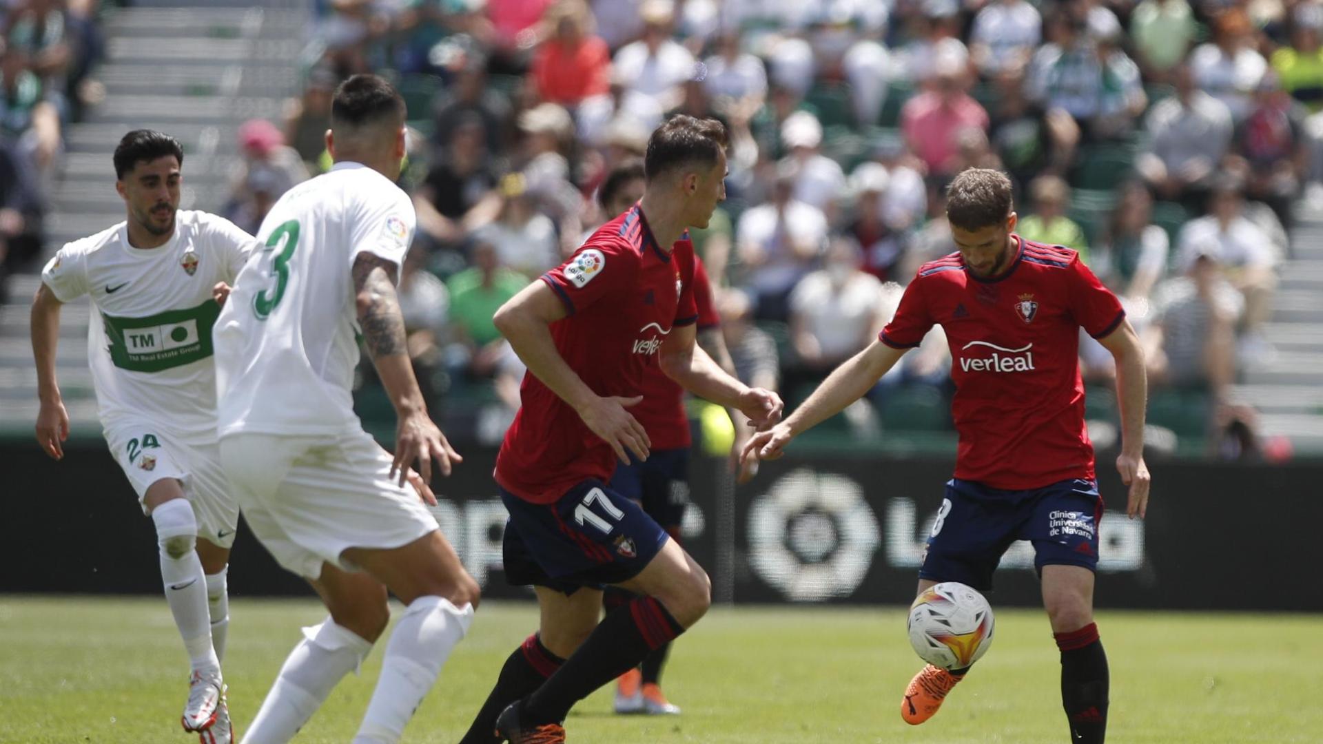 Imagen del partido Elche-Osasuna
