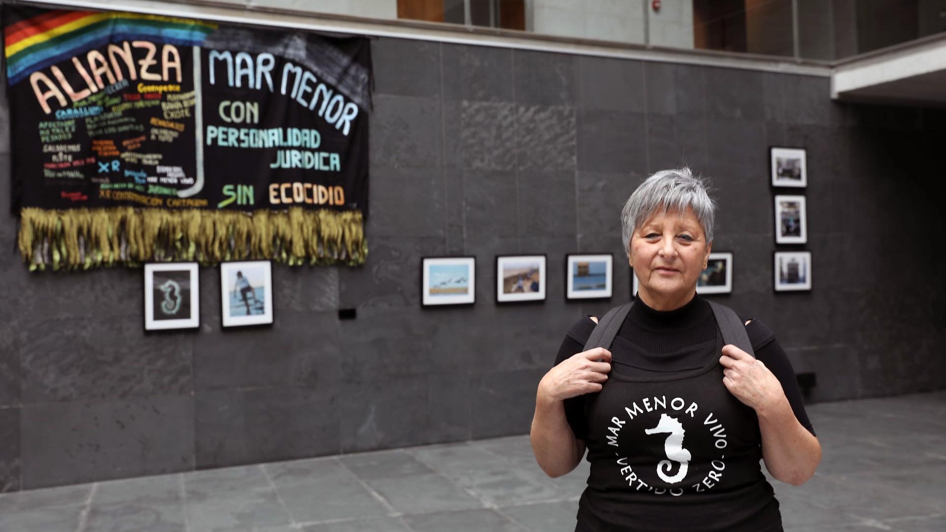 Exposición 'Una firma por el Mar Menor: fotografiando procesos', en el Parlamento de Navarra