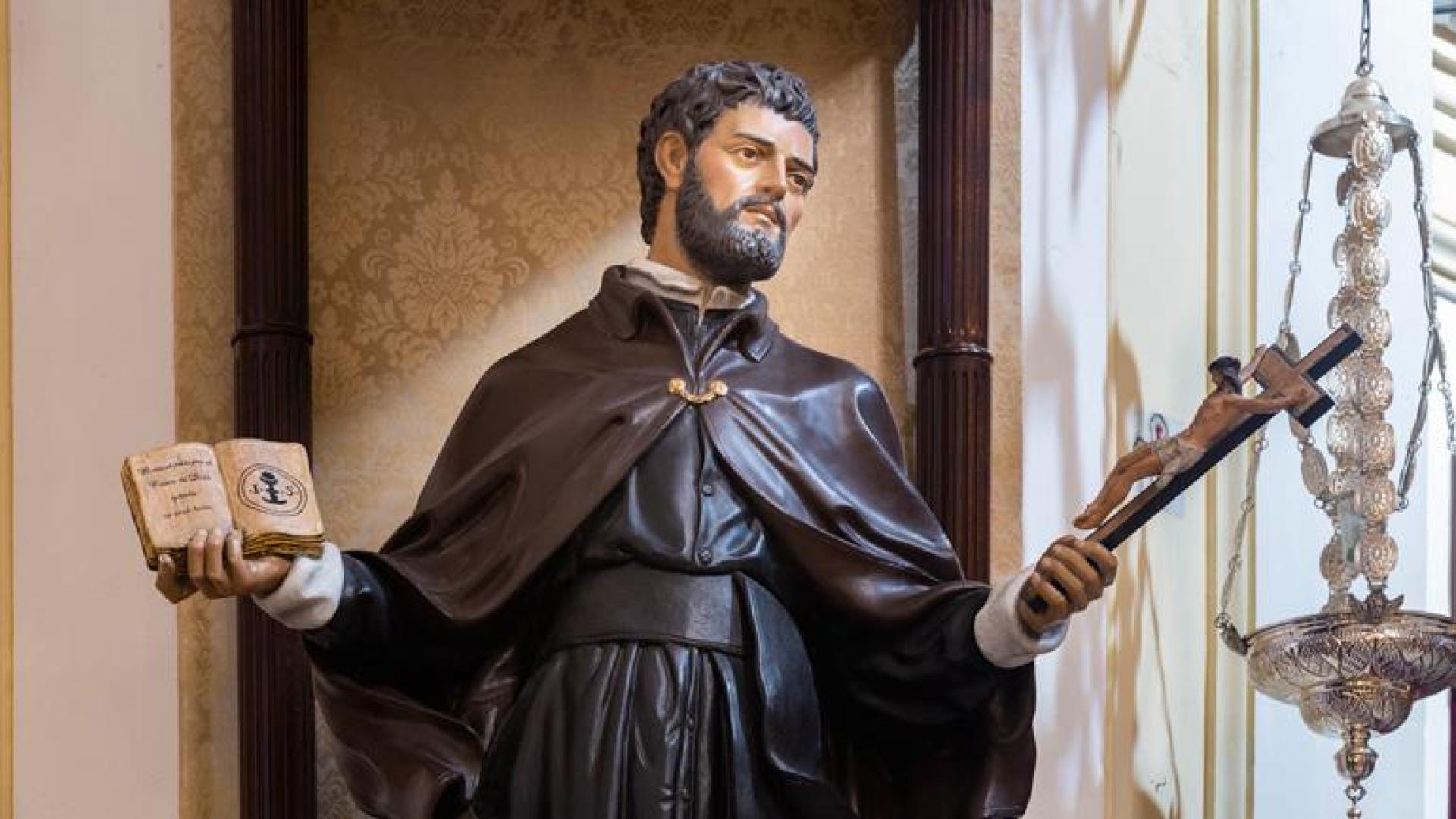 Imagen de San Juan de Ávila, al que se recuerda en el santoral del 10 de mayo, en la basílica dedicada al santo en Montilla