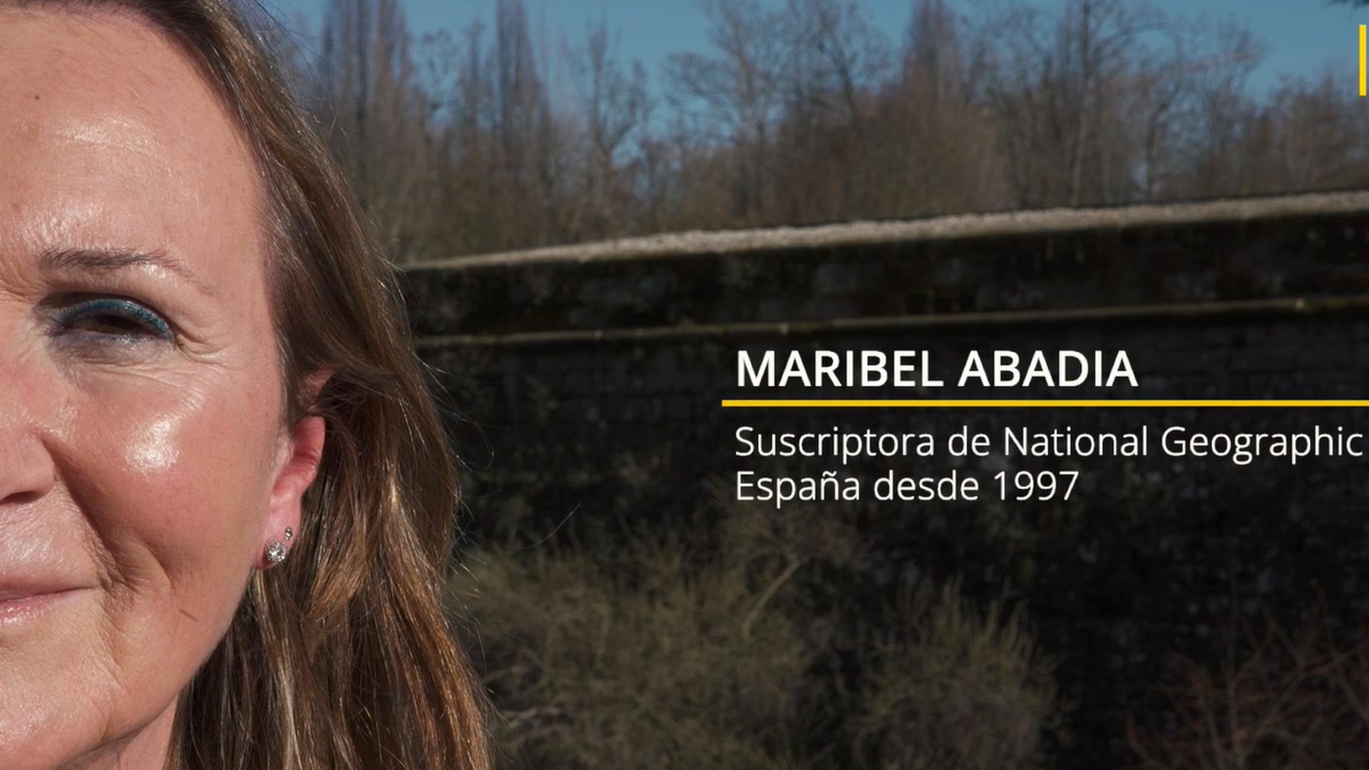 Maribel Abadia, suscriptora de National Geographic España desde 1997