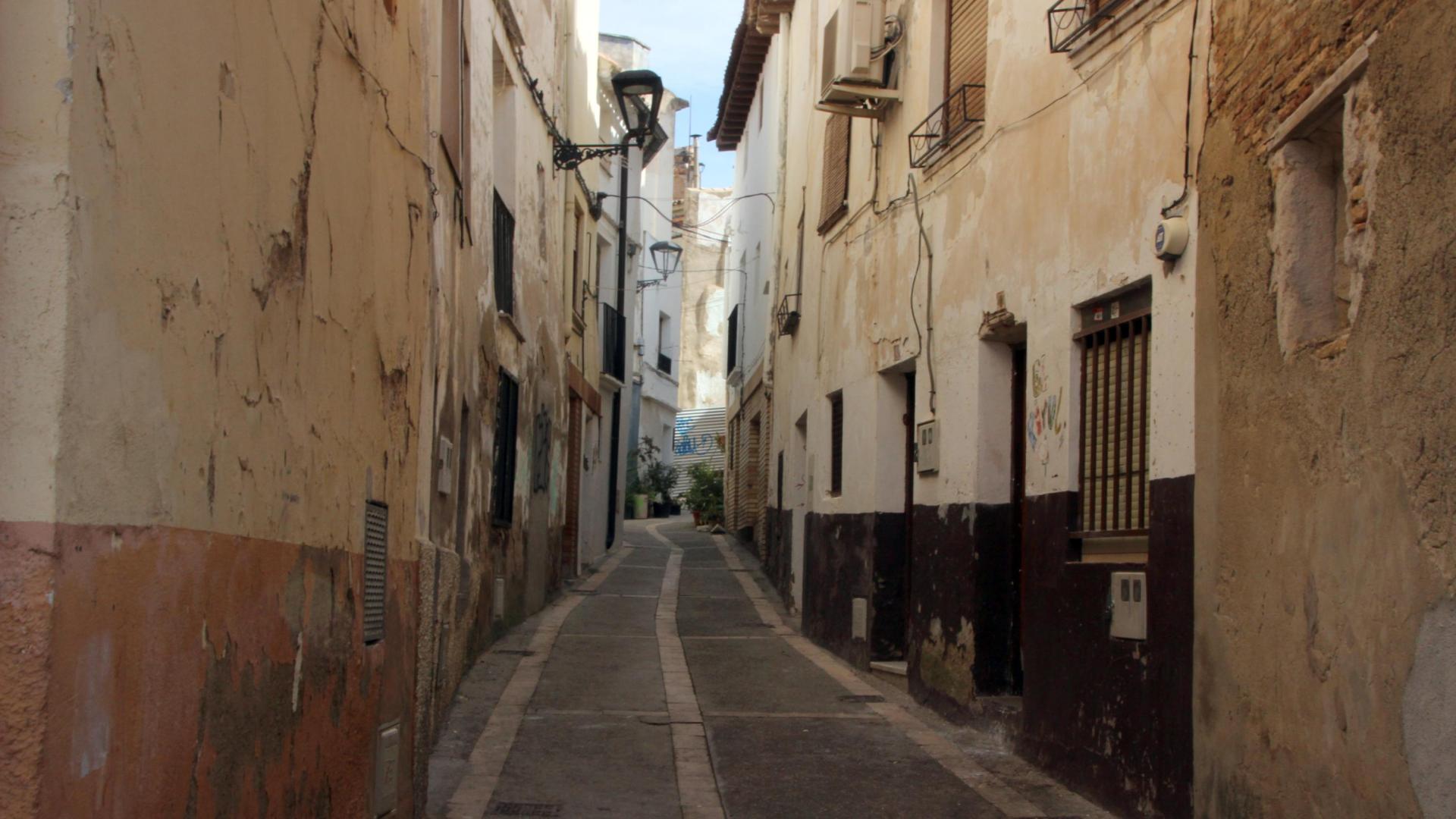 Imagen de una calle del Casco Antiguo de Ablitas.