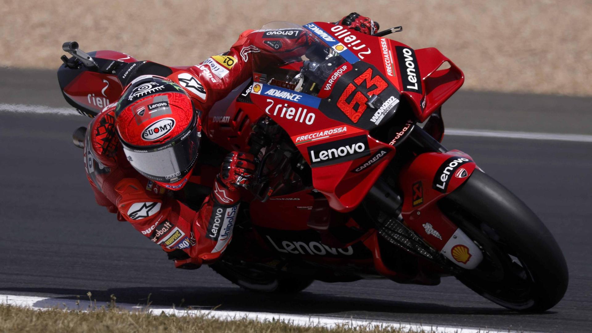 El piloto italiano Francesco Bagnaia (Ducati)