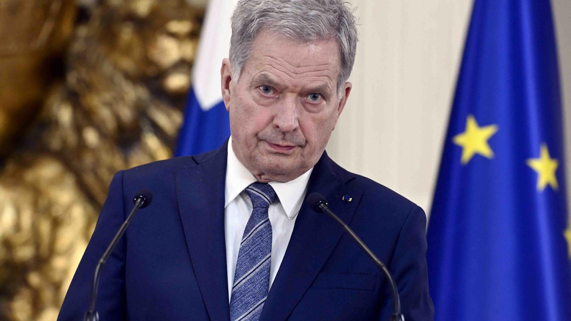 El presidente de Finlandia, Sauli Niinisto