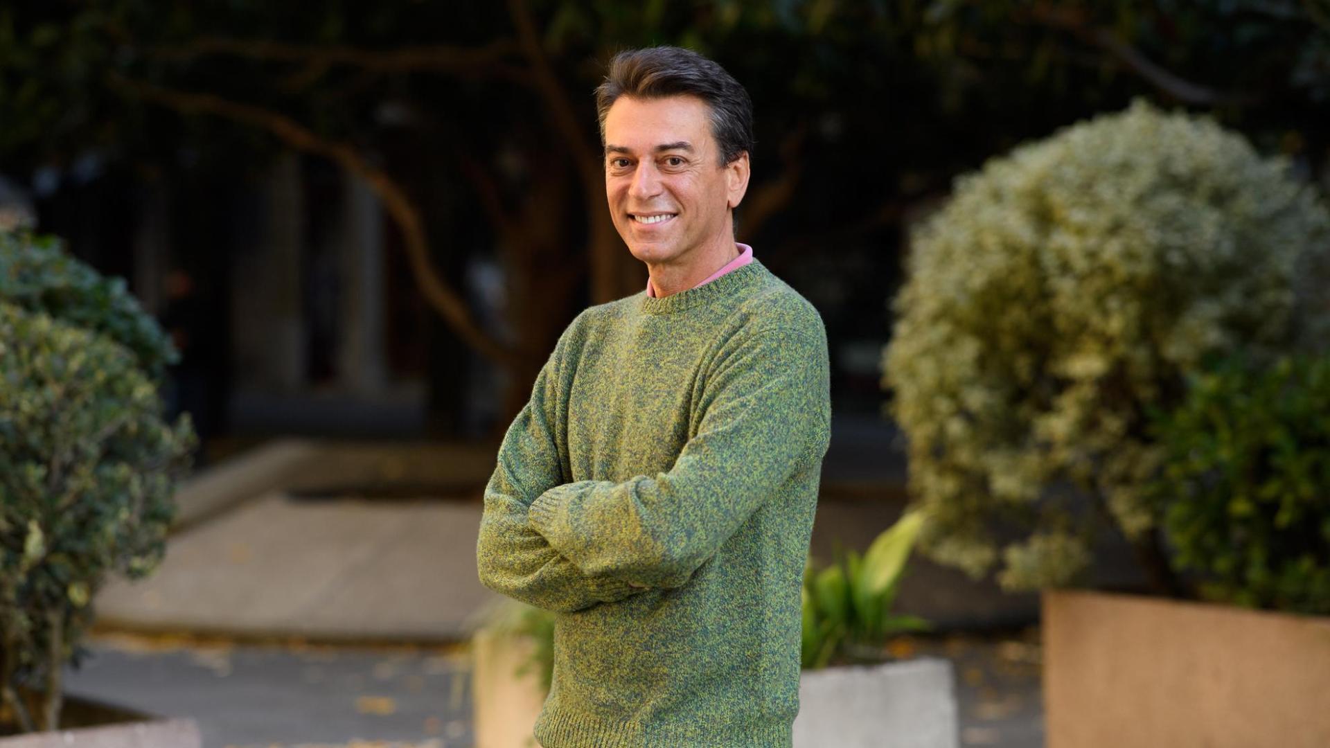 Juan Franco, presidente de la AECC en Navarra